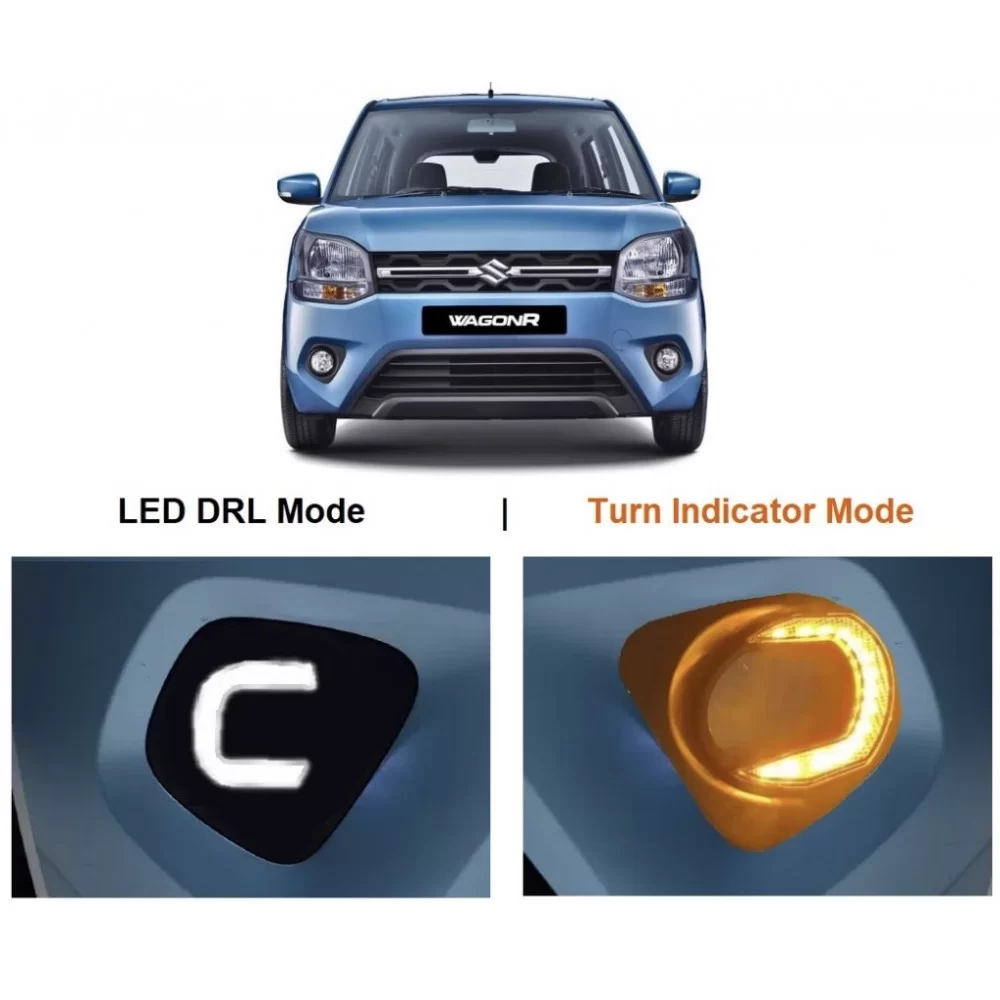 Wagon r headlight deals drl